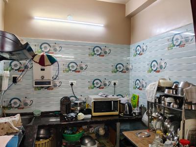 Kitchen Image of 825 Sq.ft 2 BHK Apartment / Flat for sale in Mukundapur Kolkata for Rs. 4700000