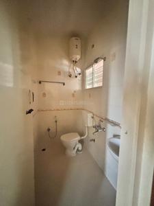 Bathroom Image of 300 Sq.ft 1 RK Builder Floor for rent in Murugeshpalya Bengaluru for Rs. 13000