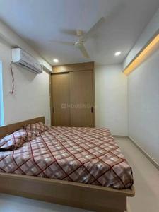 Bedroom Image of 825 Sq.ft 1 BHK Apartment / Flat for rent in Gachibowli Hyderabad for Rs. 25700