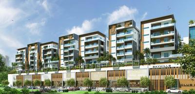Image of 1818 Sq.ft 3 BHK Apartment / Flat for sale in Ananda Homes Bay Hills, Narsingi, Hyderabad for Rs. 17642000