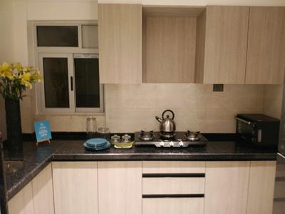 Kitchen Image of 550 Sq.ft 1 BHK Apartment / Flat for rent in Satyam Springs, Chembur Mumbai for Rs. 65000