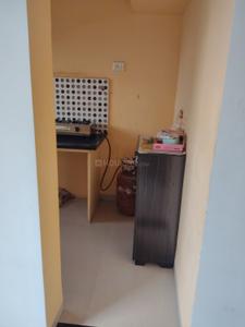 Kitchen Image of 1000 Sq.ft 2 BHK Apartment / Flat for rent in Barjatya Pearl Galaxy, Bhicholi Mardana Indore for Rs. 16000