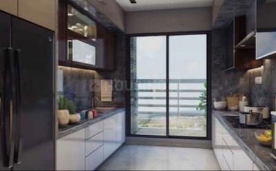 Kitchen Image of 500 Sq.ft 1 BHK Apartment / Flat for rent in DSS Mahavir Spring, Thane West Thane for Rs. 35000
