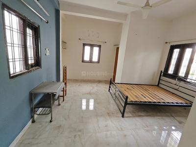 Bedroom Image of 1200 Sq.ft 1 BHK Builder Floor for rent in Pipliyahana Indore for Rs. 11000