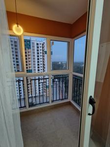 Balcony Image of 1284 Sq.ft 3 BHK Apartment / Flat for rent in Desai DD Sports City Pavilion, Veiloor Thiruvananthapuram for Rs. 29600