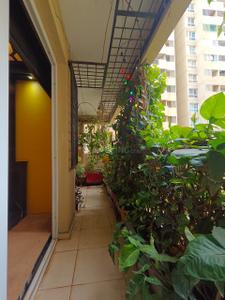 Balcony Image of 1917 Sq.ft 3 BHK Apartment / Flat for sale in Bhartiya Nikoo Homes Phase 2, Thanisandra Bengaluru for Rs. 23000000