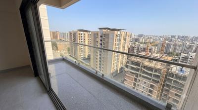 Balcony Image of 2500 Sq.ft 3 BHK Apartment / Flat for sale in Avadh Habitat, Dumas Surat for Rs. 12500000