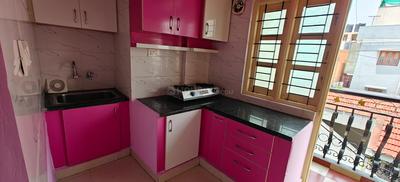 Kitchen Image of 600 Sq.ft 1 BHK Apartment / Flat for rent in Kalyan Nagar Bengaluru for Rs. 18500