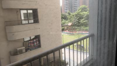 Balcony Image of 1755 Sq.ft 3 BHK Apartment / Flat for rent in Shree Sharanam Sky, Sargasan Gandhinagar for Rs. 23000