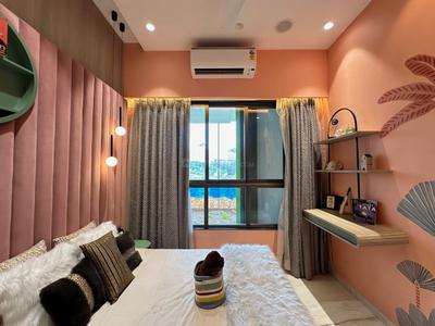 Bedroom Image of 895 Sq.ft 2 BHK Apartment / Flat for sale in Venus Skky City by Venus Nirvana LLP, Sandap Gaon Thane for Rs. 5370000