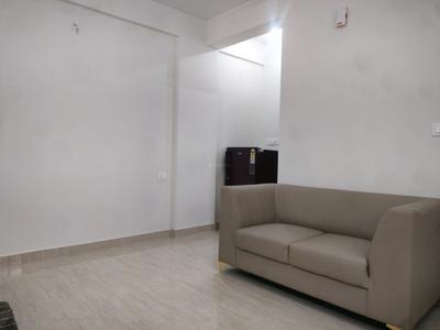 Living Room Image of 650 Sq.ft 1 BHK Apartment / Flat for rent in Hoodi Bengaluru for Rs. 28000