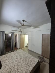 Bedroom Image of 980 Sq.ft 2 BHK Apartment / Flat for rent in Kumar Primavera B6, Wadgaon Sheri Pune for Rs. 40000
