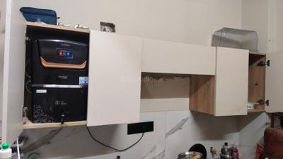 Kitchen Image of 600 Sq.ft 1.5 BHK Builder Floor for rent in Durgapura Jaipur for Rs. 25000