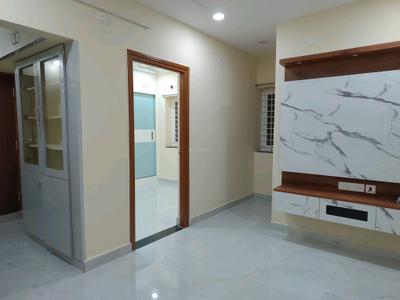 Living Room Image of 650 Sq.ft 1 BHK Apartment / Flat for rent in Kondapur Hyderabad for Rs. 22000