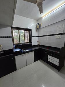 Kitchen Image of 1000 Sq.ft 3 BHK Apartment / Flat for rent in Kandivali East Mumbai for Rs. 63000