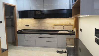Kitchen Image of 2250 Sq.ft 3 BHK Apartment / Flat for rent in Radhe Infinity, Kudasan Gandhinagar for Rs. 50000