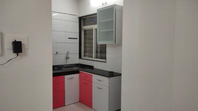 Kitchen Image of 800 Sq.ft 1.5 BHK Apartment / Flat for rent in Vrindavan Heights Phase II, Hadapsar Pune for Rs. 24000