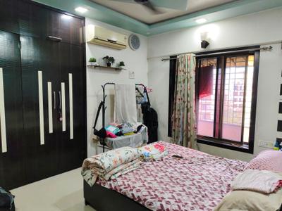 Bedroom Image of 1500 Sq.ft 3 BHK Apartment / Flat for sale in Kasarvadavali Thane for Rs. 17500000