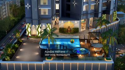 Image of 820 Sq.ft 2 BHK Apartment / Flat for sale in Dimples 73 East, Kandivali West, Mumbai for Rs. 21400000