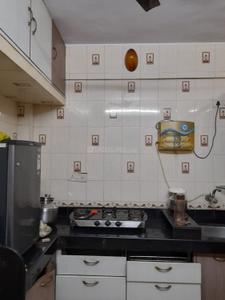 Kitchen Image of 580 Sq.ft 1 BHK Apartment / Flat for rent in Kalwa Thane for Rs. 21000