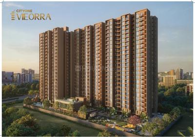 Image of 995 Sq.ft 2 BHK Apartment / Flat for sale in Caratstone City One Vieorra, Kiwale, Pune for Rs. 6800000