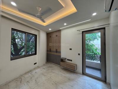 Bedroom Image of 1800 Sq.ft 3 BHK Builder Floor for rent in Punjabi Bagh New Delhi for Rs. 80000