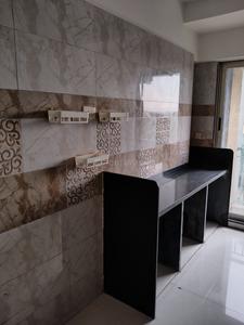 Kitchen Image of 620 Sq.ft 1 BHK Apartment / Flat for rent in Rutu Riverview Classic, Kalyan West Kalyan for Rs. 13500