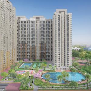 Image of 520 Sq.ft 1 BHK Apartment / Flat for sale in Vihang Marina, Thane West, Thane for Rs. 4300000