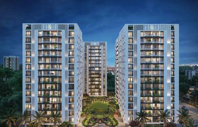 Image of 1287 Sq.ft 2 BHK Apartment / Flat for sale in Althan, Surat for Rs. 4830111