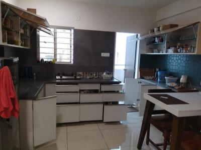 Kitchen Image of 1200 Sq.ft 3 BHK Penthouse for rent in Bhayli Vadodara for Rs. 22000