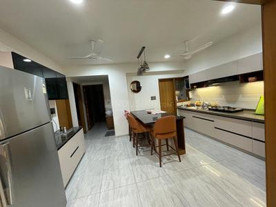 Kitchen Image of 2358 Sq.ft 3 BHK Apartment / Flat for sale in Pavitra Celestia, Vaishno Devi Circle Ahmedabad for Rs. 17000000