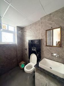 Bathroom Image of 1350 Sq.ft 3 BHK Apartment / Flat for rent in Nirwana Heights, Khanpur Mohali for Rs. 42000