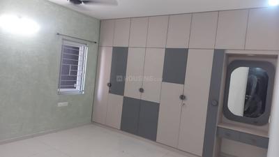 Bedroom Image of 2020 Sq.ft 3 BHK Apartment / Flat for rent in Rajapushpa Provincia, Narsingi Hyderabad for Rs. 73000