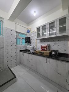 Kitchen Image of 1100 Sq.ft 2 BHK Builder Floor for rent in Harlur Bengaluru for Rs. 45000