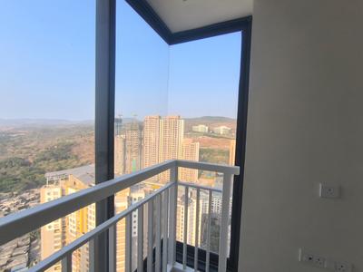 Balcony Image of 950 Sq.ft 2 BHK Apartment / Flat for rent in Dynamix Divum, Malad East Mumbai for Rs. 70000