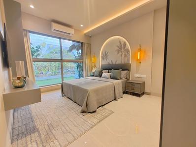 Bedroom Image of 840 Sq.ft 2 BHK Apartment / Flat for sale in Kohinoor Riverdale , Kharadi Pune for Rs. 10300000