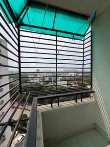 Balcony Image of 1250 Sq.ft 2 BHK Apartment / Flat for rent in Lakshya Height II, Babasaheb Bhim Rao Ambedkar University Lucknow for Rs. 21000