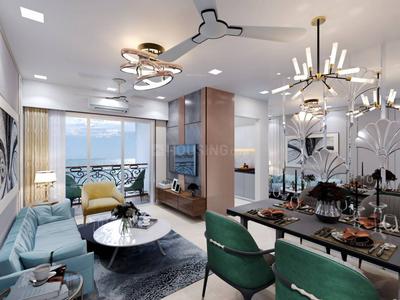 Hall Image of 600 Sq.ft 1 BHK Apartment / Flat for sale in Marine View, Borivali West Mumbai for Rs. 9000000
