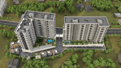 Image of 960 Sq.ft 2 BHK Apartment / Flat for sale in Thanekar Palacio, Badlapur East, Badlapur for Rs. 4400000