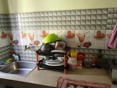 Kitchen Image of 450 Sq.ft 1 BHK Builder Floor for rent in Hatigaon Guwahati for Rs. 20000