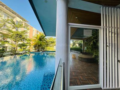 Balcony Image of 1350 Sq.ft 2 BHK Apartment / Flat for rent in Essem Poetree, KPC Layout Bengaluru for Rs. 53000