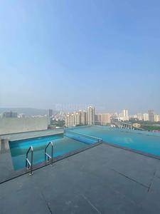 Image of 520 Sq.ft 1 BHK Apartment / Flat for rent in Ashar Axis, Thane West, Thane for Rs. 30000