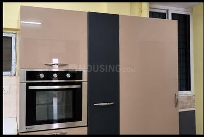 Kitchen Image of 1400 Sq.ft 3 BHK Apartment / Flat for rent in Kukatpally Hyderabad for Rs. 40000