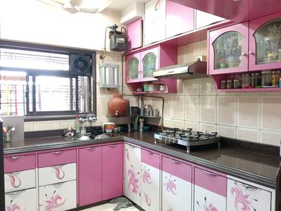 Kitchen Image of 1000 Sq.ft 3 BHK Apartment / Flat for sale in Rachana Garden Primrose, Mulund West Mumbai for Rs. 19000000