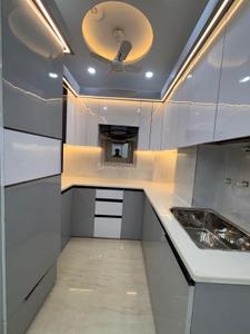 Kitchen Image of 810 Sq.ft 3 BHK Builder Floor for sale in Bindapur New Delhi for Rs. 5800000