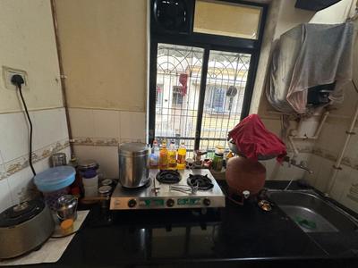 Kitchen Image of 547 Sq.ft 1 BHK Apartment / Flat for sale in Sukh Sakhu Sadan, Kharghar Navi Mumbai for Rs. 6000000