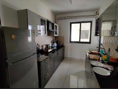 Kitchen Image of 1200 Sq.ft 2 BHK Apartment / Flat for rent in SNN Raj Etternia Phase 1, Parappana Agrahara Bengaluru for Rs. 64000