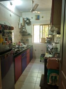 Kitchen Image of 650 Sq.ft 1 BHK Apartment / Flat for rent in Maimoon Apartments, Prabhadevi Mumbai for Rs. 90000
