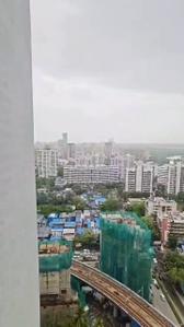 Balcony Image of 690 Sq.ft 2 BHK Apartment / Flat for rent in DLH Leo Tower, Andheri West Mumbai for Rs. 90000