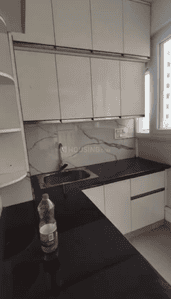 Kitchen Image of 600 Sq.ft 1 BHK Apartment / Flat for rent in Vikram Golf View Condos, Sector 19 Dwarka New Delhi for Rs. 29000